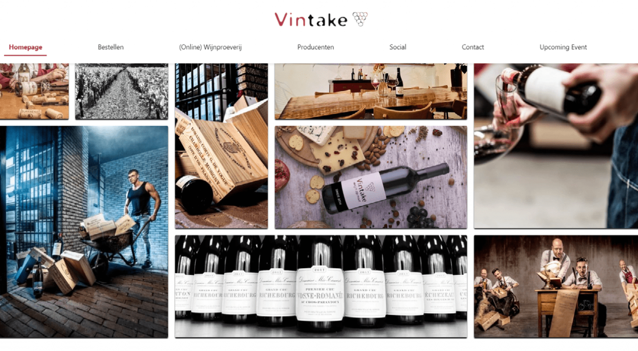 Vintake website